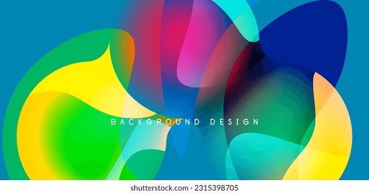 Bright abstract background glossy shiny circle and sphere composition. Minimalist geometric vector Illustration For Wallpaper, Banner, Background, Card