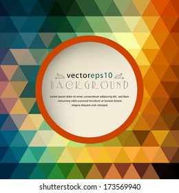 Bright abstract background.The illustration contains transparency and effects. EPS10
