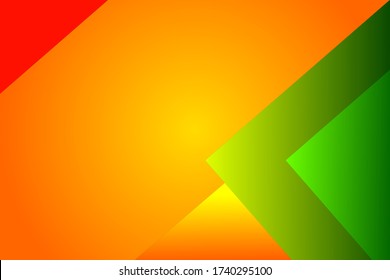 Fondo abstracto brillante con textura de capas de solapamiento naranja. Plantilla de diseño de vectores para uso en papel pintado, afiche, folleto, portada, banner, publicidad, empresa.

