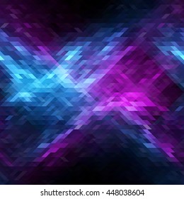 Bright abstract background of overlapping squares with space for your text, vector illustration.