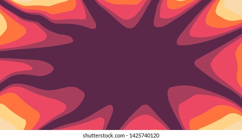 Bright abstract background with rotating spiral color cyclic vortex for design and technology creativity colorful pattern.