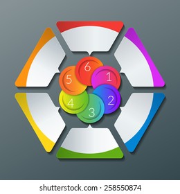 Bright abstract background, schedule, scheme.