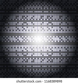 Bright abstract background of small colored squares.Pixel.