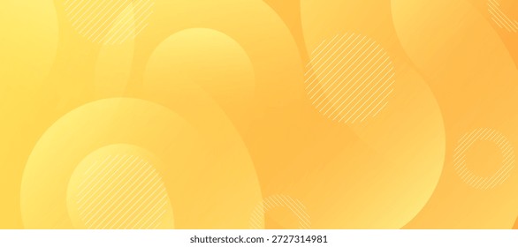 Fundo abstrato brilhante com gradiente amarelo suave e formas de fluxo suave, design limpo e moderno adequado para banners, apresentações e layouts criativos.