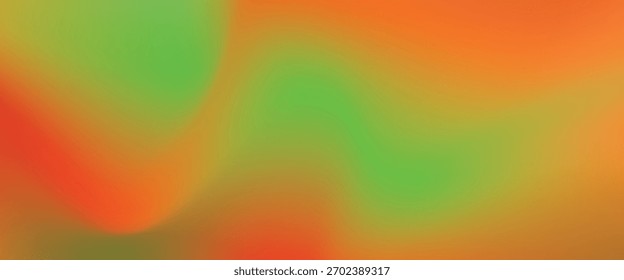 A bright abstract background with subtle gradients of orange, green, and red combine to create a modern texture. eps10.