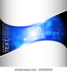 Bright abstract background - vector illustration.
