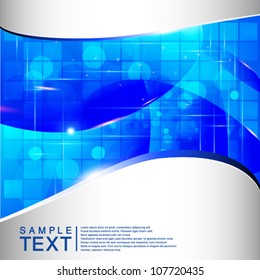 Bright abstract background - vector illustration.
