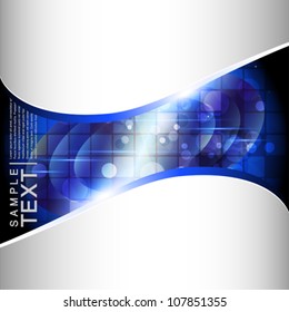 Bright abstract background - vector illustration.