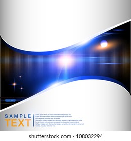 Bright abstract background - vector illustration.
