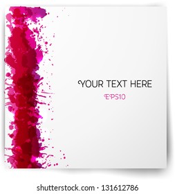Bright abstract background. Vector illustration