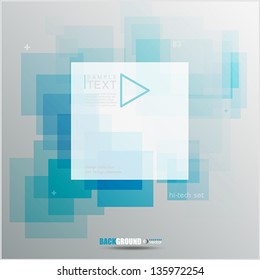 Bright abstract background - vector illustration.