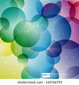 Bright abstract background. Vector illustration eps 10