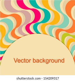 Bright abstract background - vector illustration