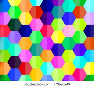 Bright Abstract Background. Vector Illustration 