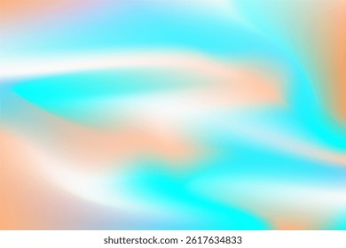 Bright abstract background Vector with smooth gradient transitions of blues and oranges, creating a dynamic and lively visual. Ideal for modern designs, presentations, or any creative visual project.