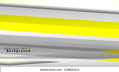 Bright abstract background. Vector template. yellow , with a gradient point as the background