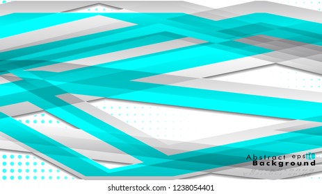 Bright abstract background. Vector template. blue, with a gradient point as the background