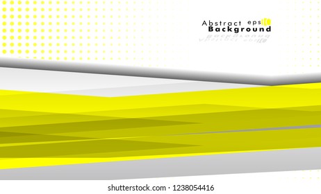 Bright abstract background. Vector template. yellow , with a gradient point as the background