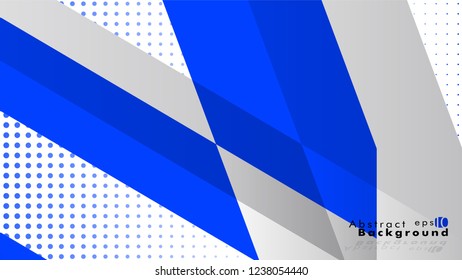 Bright abstract background. Vector template. blue, with a gradient point as the background