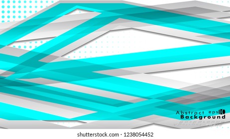 Bright abstract background. Vector template. blue, with a gradient point as the background