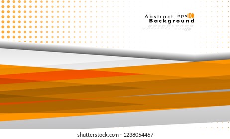Bright abstract background. Vector template. Orange , with a gradient point as the background