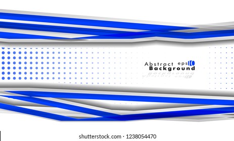 Bright abstract background. Vector template. blue, with a gradient point as the background