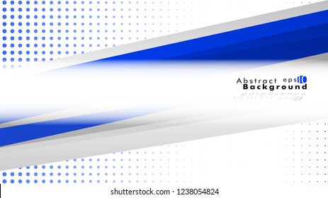 Bright abstract background. Vector template. blue, with a gradient point as the background