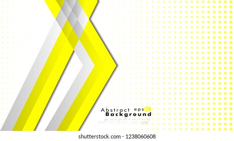 Bright abstract background. Vector template. yellow , with a gradient point as the background