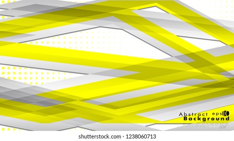Bright abstract background. Vector template. yellow , with a gradient point as the background