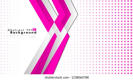 Bright abstract background. Vector template. pink , with a gradient point as the background