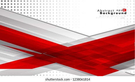 Bright abstract background. Vector template. Red , with a gradient point as the background