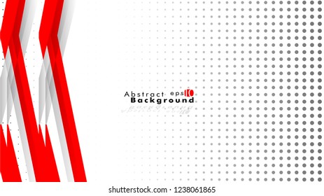 Bright abstract background. Vector template. Red , with a gradient point as the background
