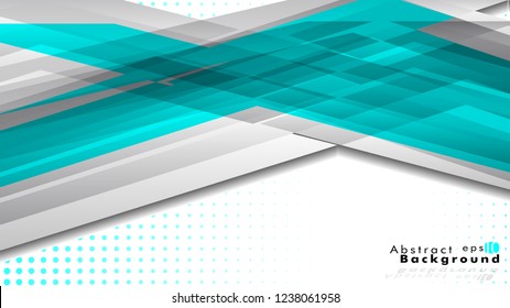 Bright abstract background. Vector template. blue, with a gradient point as the background