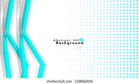 Bright abstract background. Vector template. blue, with a gradient point as the background