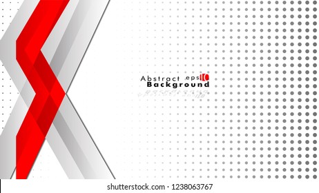 Bright abstract background. Vector template. Red , with a gradient point as the background