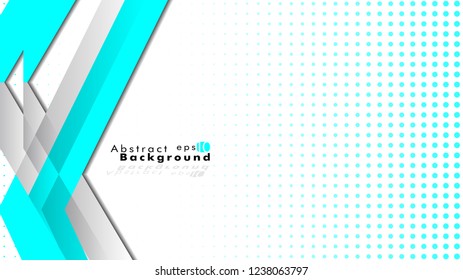 Bright abstract background. Vector template. blue, with a gradient point as the background