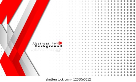 Bright abstract background. Vector template. Red , with a gradient point as the background
