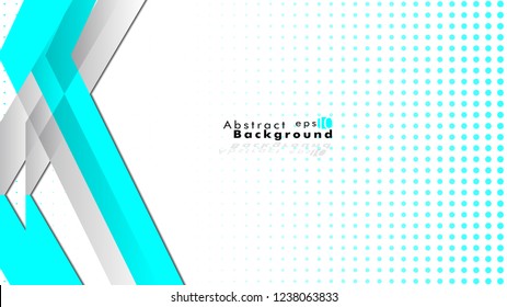 Bright abstract background. Vector template. blue, with a gradient point as the background