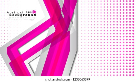 Bright abstract background. Vector template. pink , with a gradient point as the background