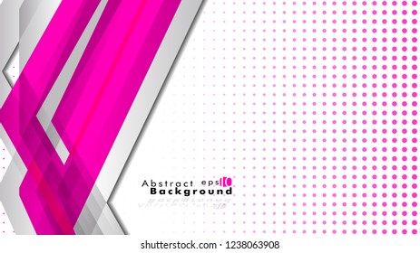 Bright abstract background. Vector template. pink , with a gradient point as the background