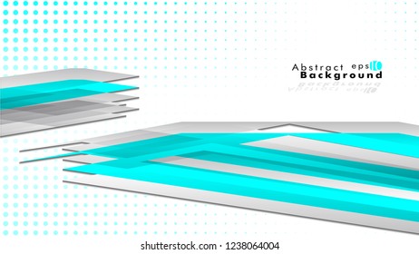 Bright abstract background. Vector template. blue, with a gradient point as the background