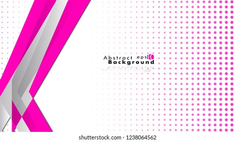 Bright abstract background. Vector template. pink , with a gradient point as the background