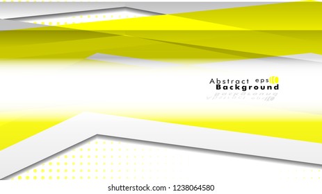Bright abstract background. Vector template. yellow , with a gradient point as the background