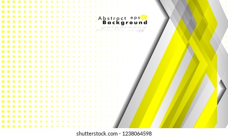 Bright abstract background. Vector template. yellow , with a gradient point as the background