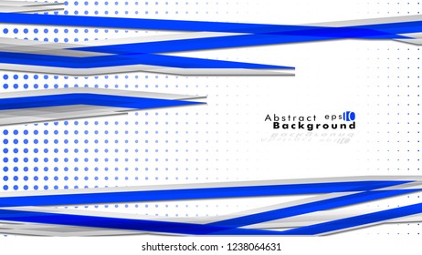 Bright abstract background. Vector template. blue, with a gradient point as the background