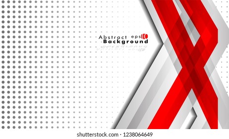 Bright abstract background. Vector template. Red , with a gradient point as the background