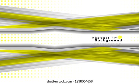 Bright abstract background. Vector template. yellow , with a gradient point as the background
