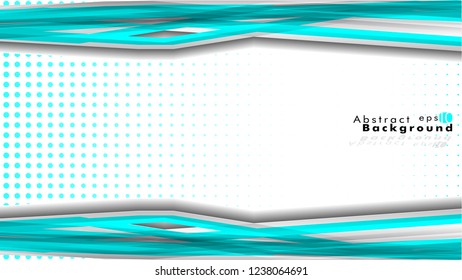 Bright abstract background. Vector template. blue, with a gradient point as the background