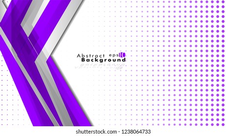 Bright abstract background. Vector template. purple , with a gradient point as the background