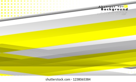 Bright abstract background. Vector template. yellow , with a gradient point as the background